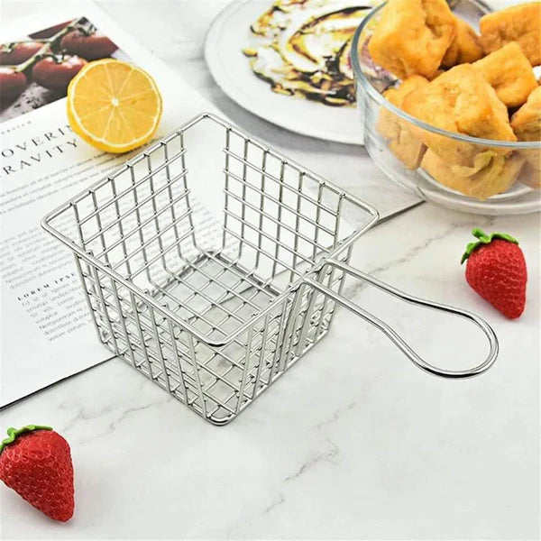 Heavy Duty Stainless Steel Fries Basket