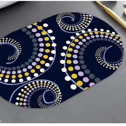 Bathroom Mat/ Bath Shower mat Big size Oval 48*78cm