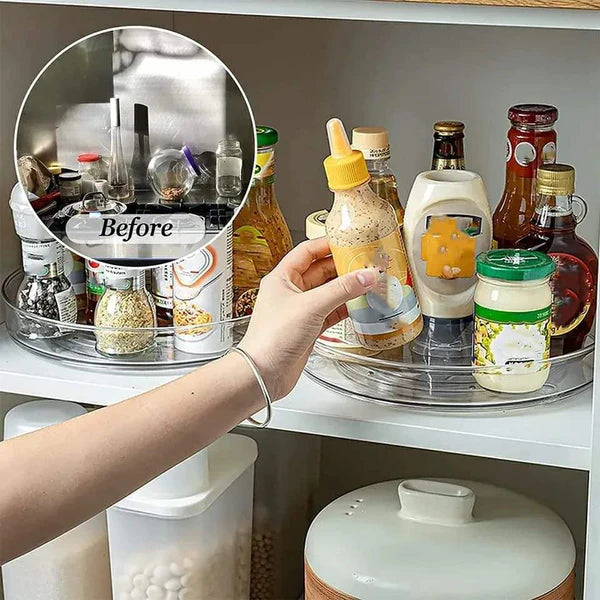 Multipurpose Rotating Spices Organizer