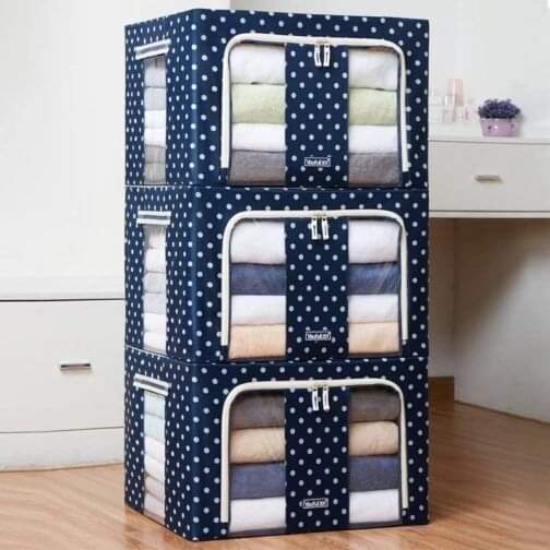 Wardrobe Closet Clothes Storage Organizer Boxes