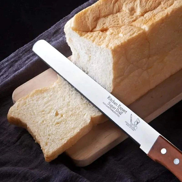 Stainless Steel Serrated Bread/Cake Knife