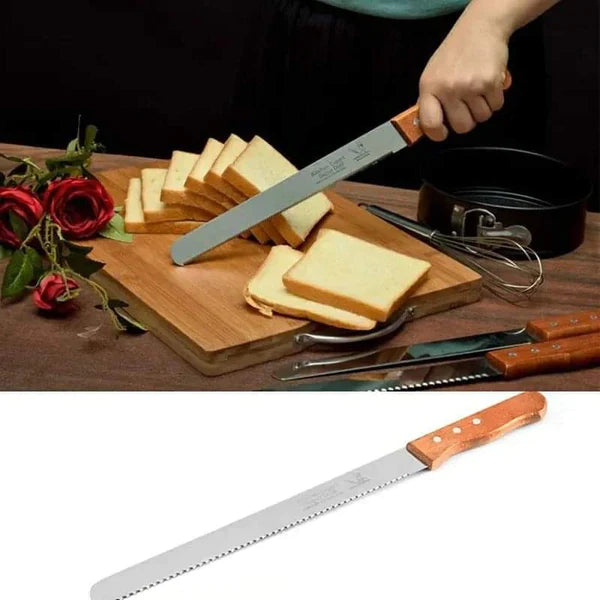 Stainless Steel Serrated Bread/Cake Knife