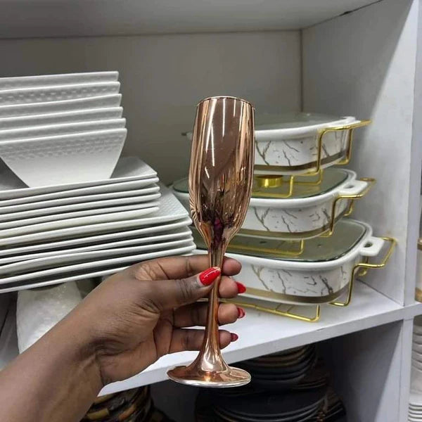 6pcs Champagne glasses