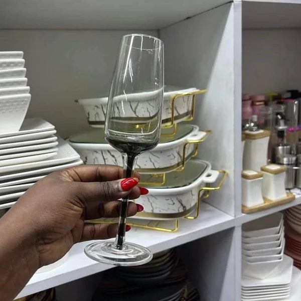 6pcs Champagne glasses