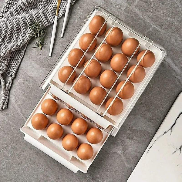 Double Layered 32grid Egg Tray