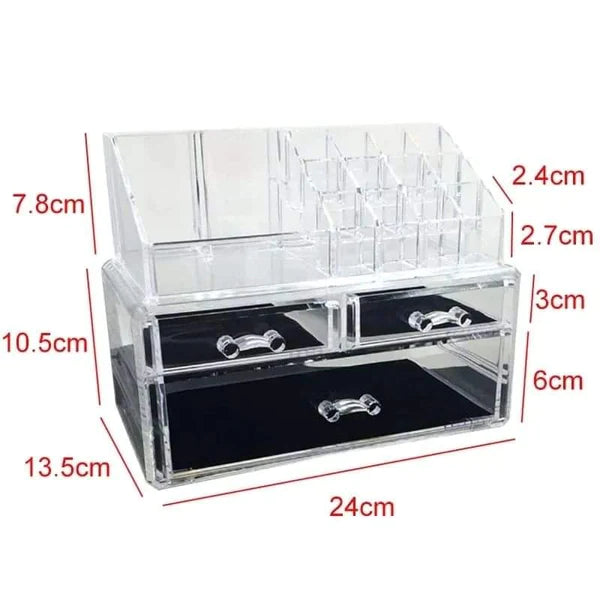 Acrylic Make up Organizer