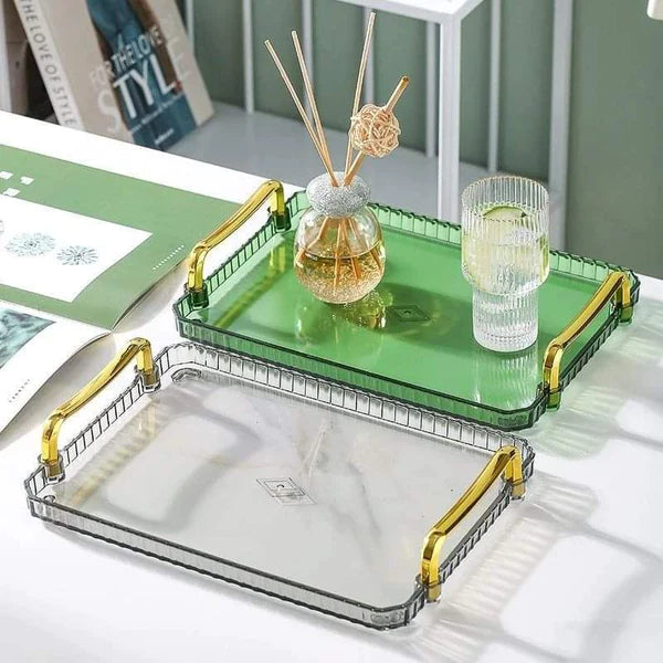 Acrylic Nordic square multipurpose trays