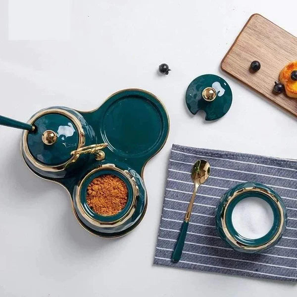 3pcs Ceramic Cannister set