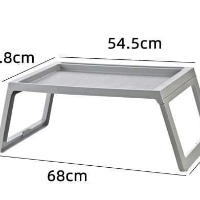 Foldable laptop/breakfast desk