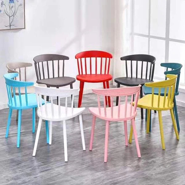 Plastic Chair with plastic legs/stand