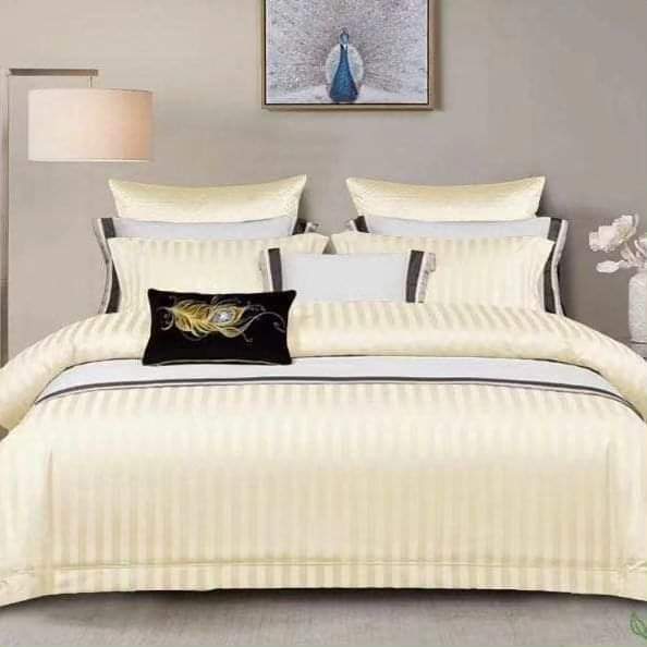 Luxury Cotton Colored Satin Duvet cover 7*8