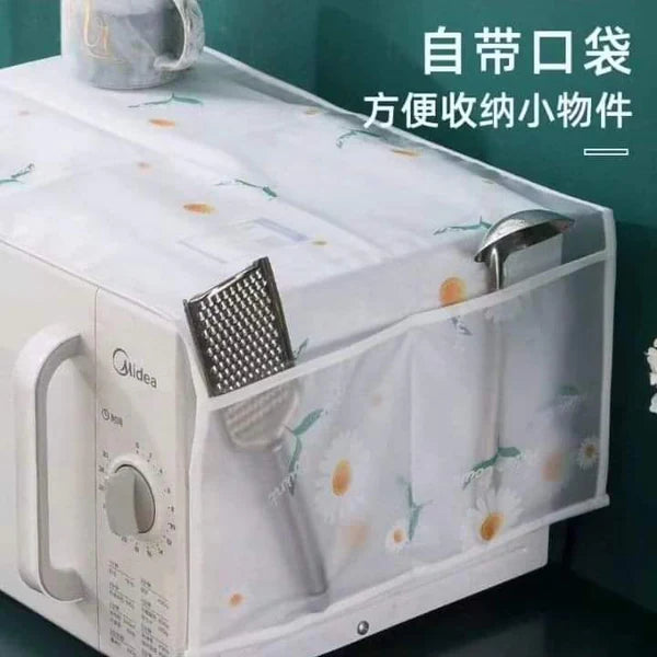 Microwave protective dust cover