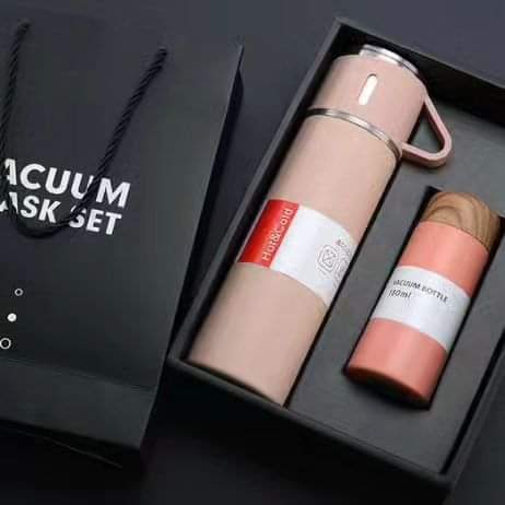 500ml thermocup , lid cup + 180ml extra thermos bottle