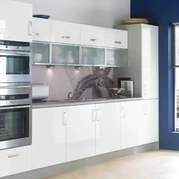 10M Self-adhesive plain white contact wallpaper