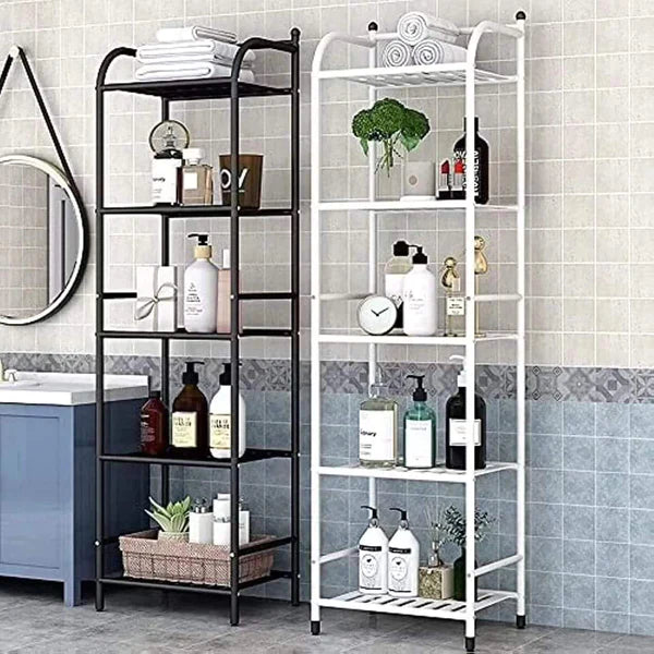 5 Tier Metallic Storage Organization rack