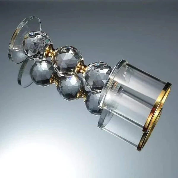 Crystal Candle Holder 3pcs