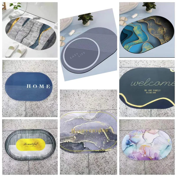 Big size Oval 48*78cm Bathroom/ Door mats
