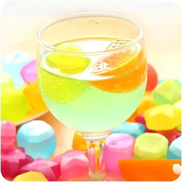 20pc pack Reusable silicone ice cubes