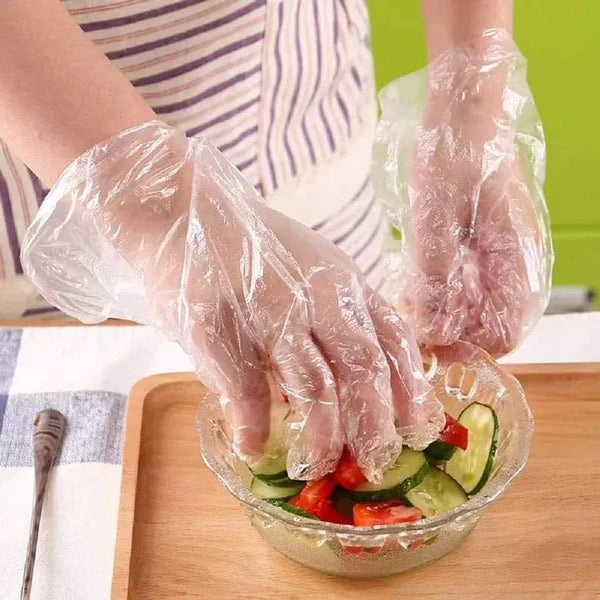 Eco friendly disposable gloves 100pcs