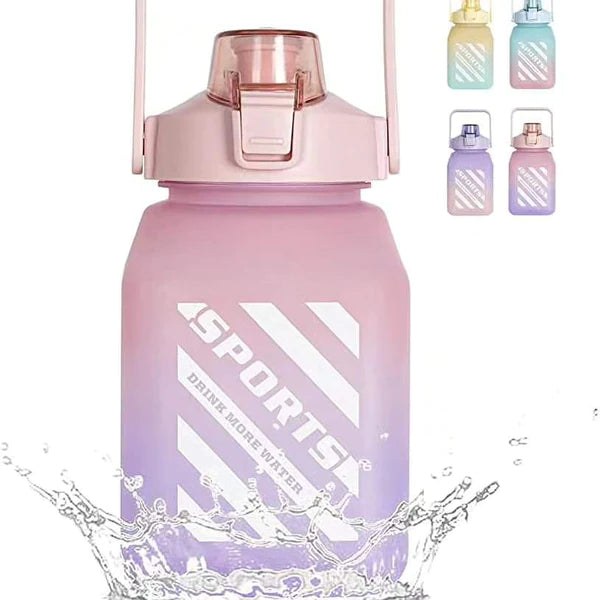 Unbreakable 1.5L Multicoloured Water Bottle