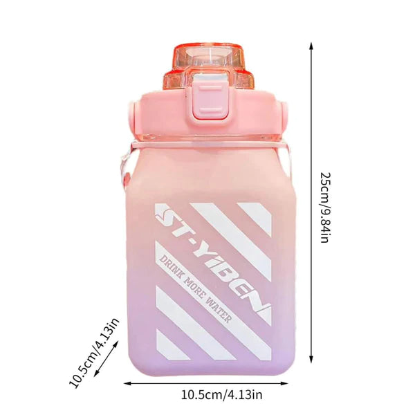 Unbreakable 1.5L Multicoloured Water Bottle