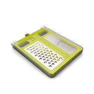 Green Joseph Joseph Fold Flat Grater Plus 4-in-1 box grater, second product view.