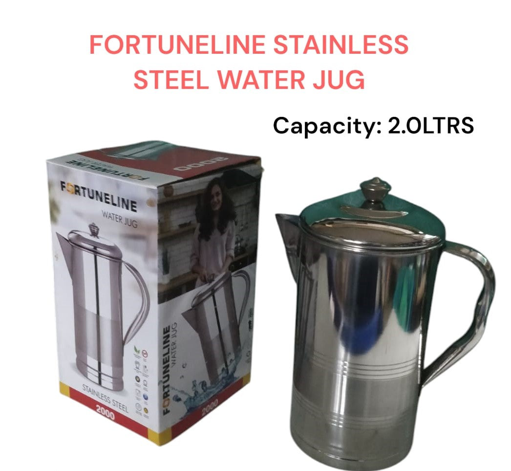 Fortuneline Stainless Steel water jug 2000ml