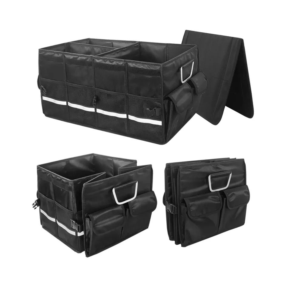 Premium Foldable Car Trunk Boot Organizer Large Multi-Compartment Storage Bin for Groceries, Tools, Baby Gear & Travel Waterproof, Durable SUV Boot Organizer | Buy in Kenya