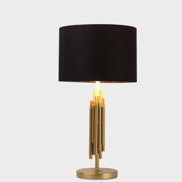 Nordic LED Iron Art Table Lamp Cafe Modern Restaurant Living Room Desk Lamp Bedroom Bedside Table Light Reading Decor Light