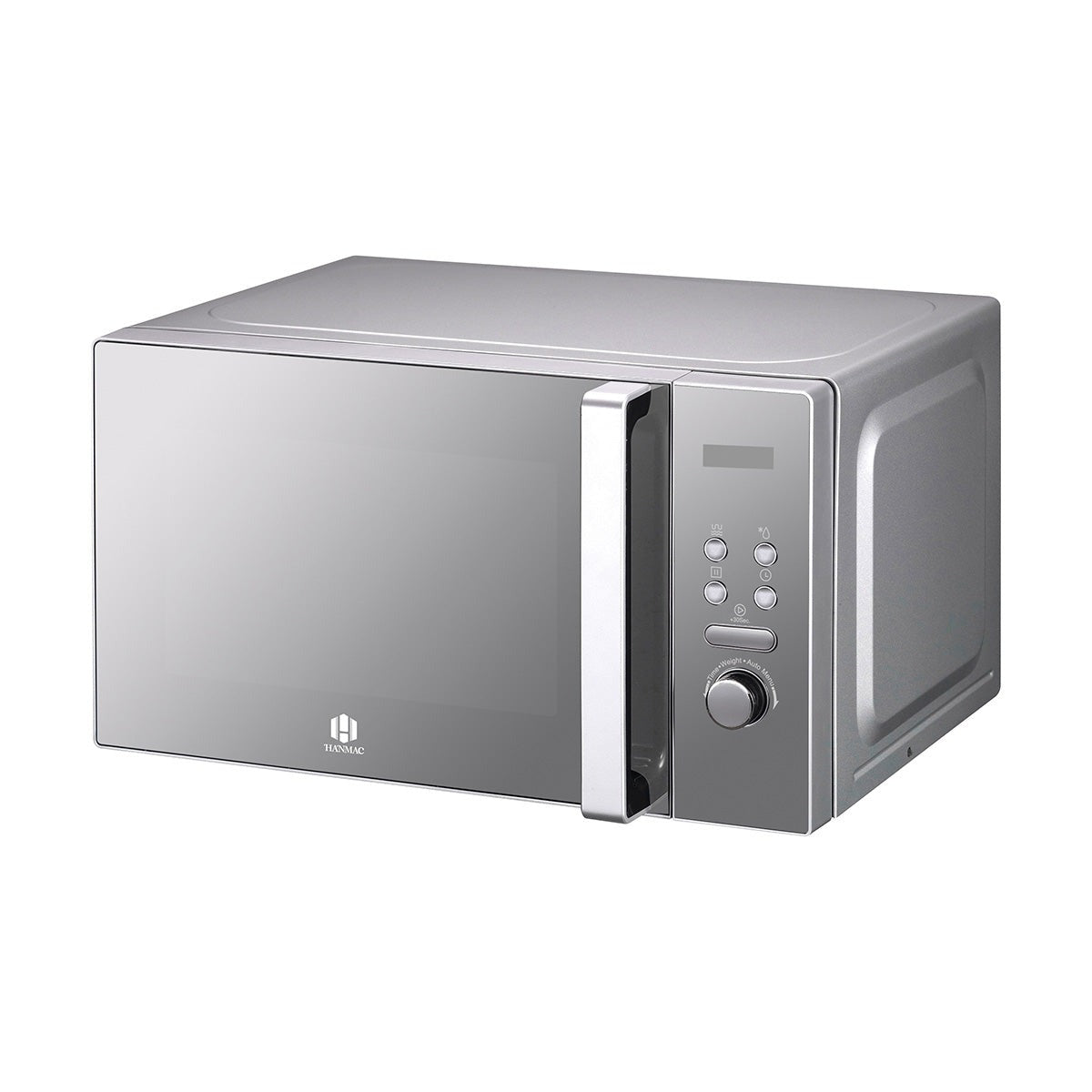 Hanmac 20L Digital Grill Microwave 1000W Grill, 5 Power Levels, 95-Min Timer, Defrost & Speed Cooking