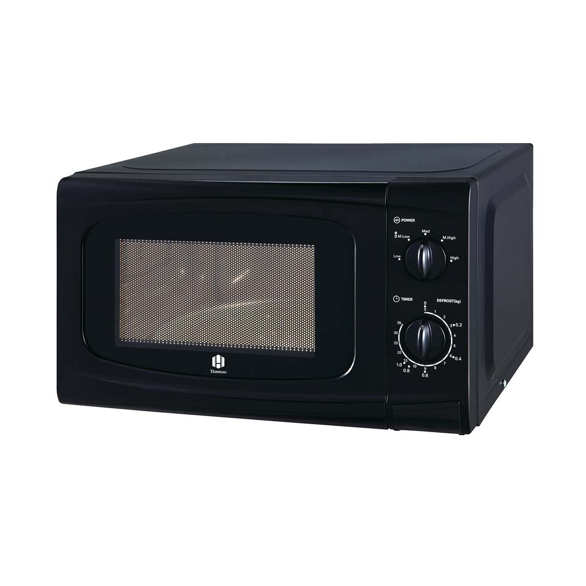 Hanmac 20L Manual Microwave – 5 Power Levels, 35-Min Timer, Defrost Function & 2-Year Warranty