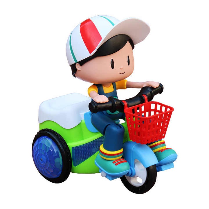 Tricycle stunt toy