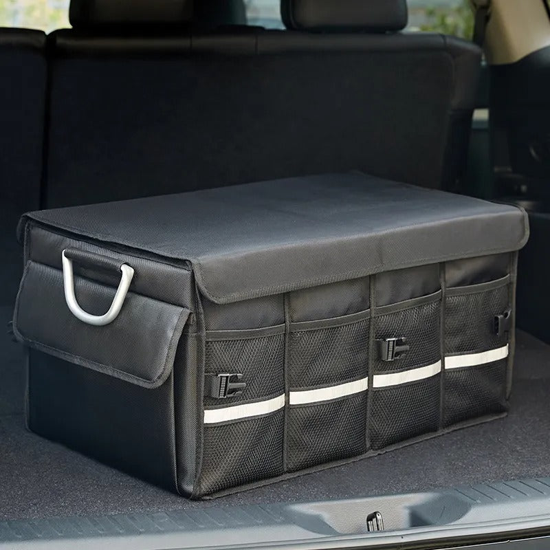 Premium Foldable Car Trunk Boot Organizer Large Multi-Compartment Storage Bin for Groceries, Tools, Baby Gear & Travel Waterproof, Durable SUV Boot Organizer | Buy in Kenya