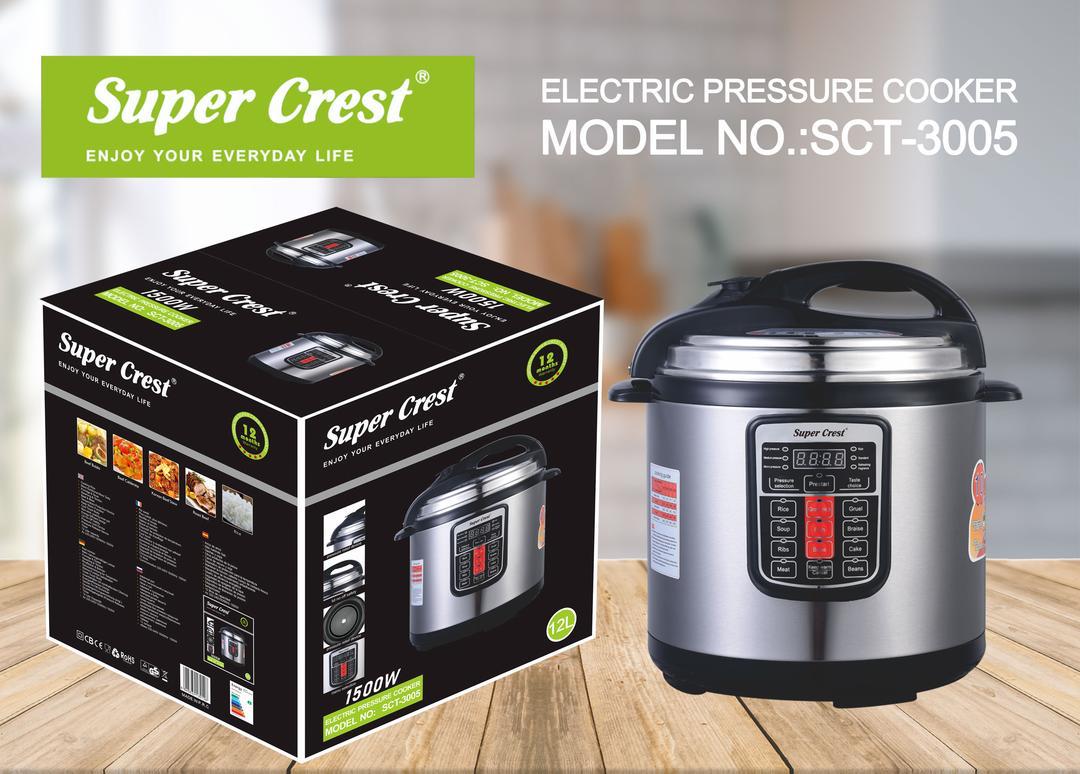 Super Crest high quality 12 ltrs pressure cooker