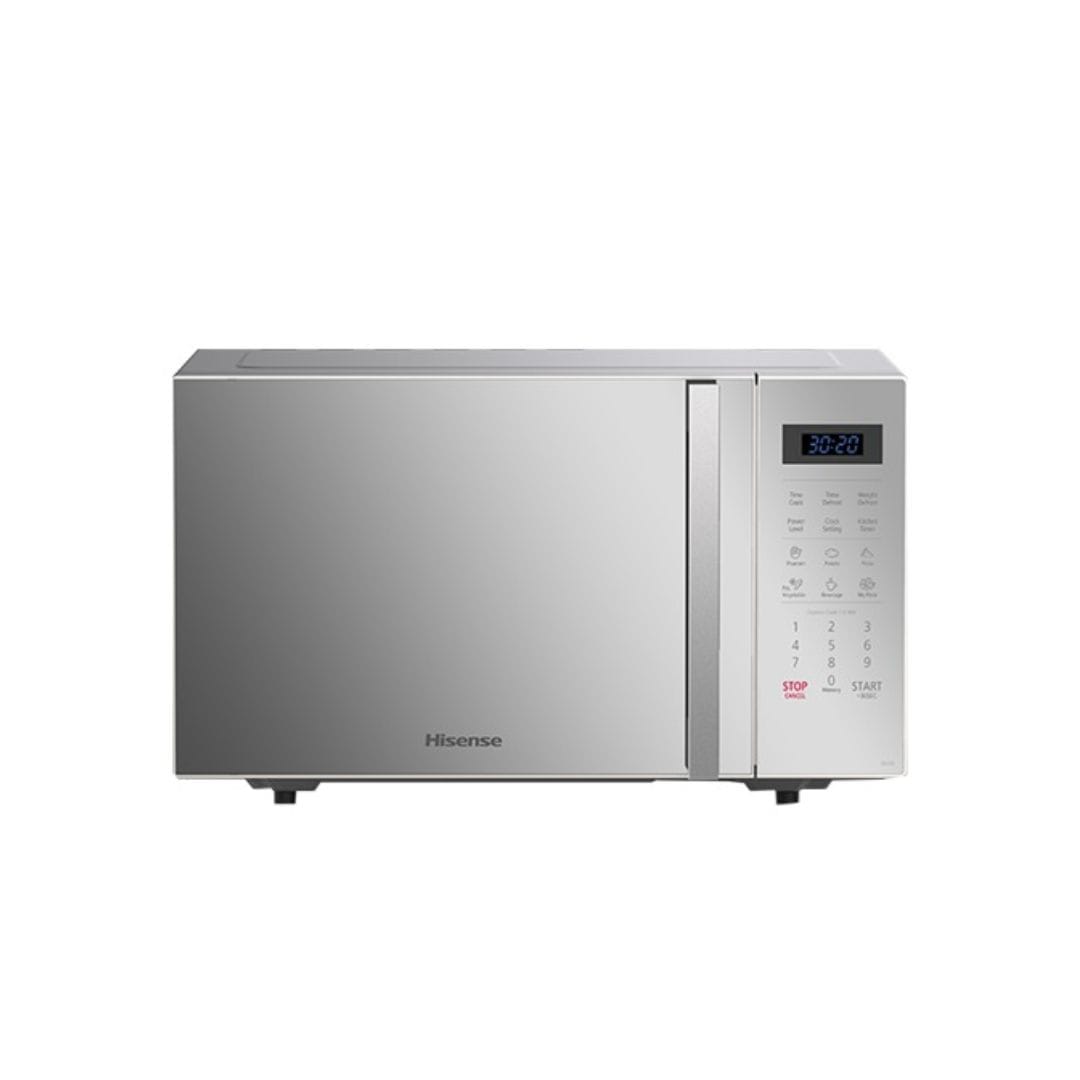 Hisense 25L Microwave Silver Digital with Grill Function & Handle | H25M0MS7HG