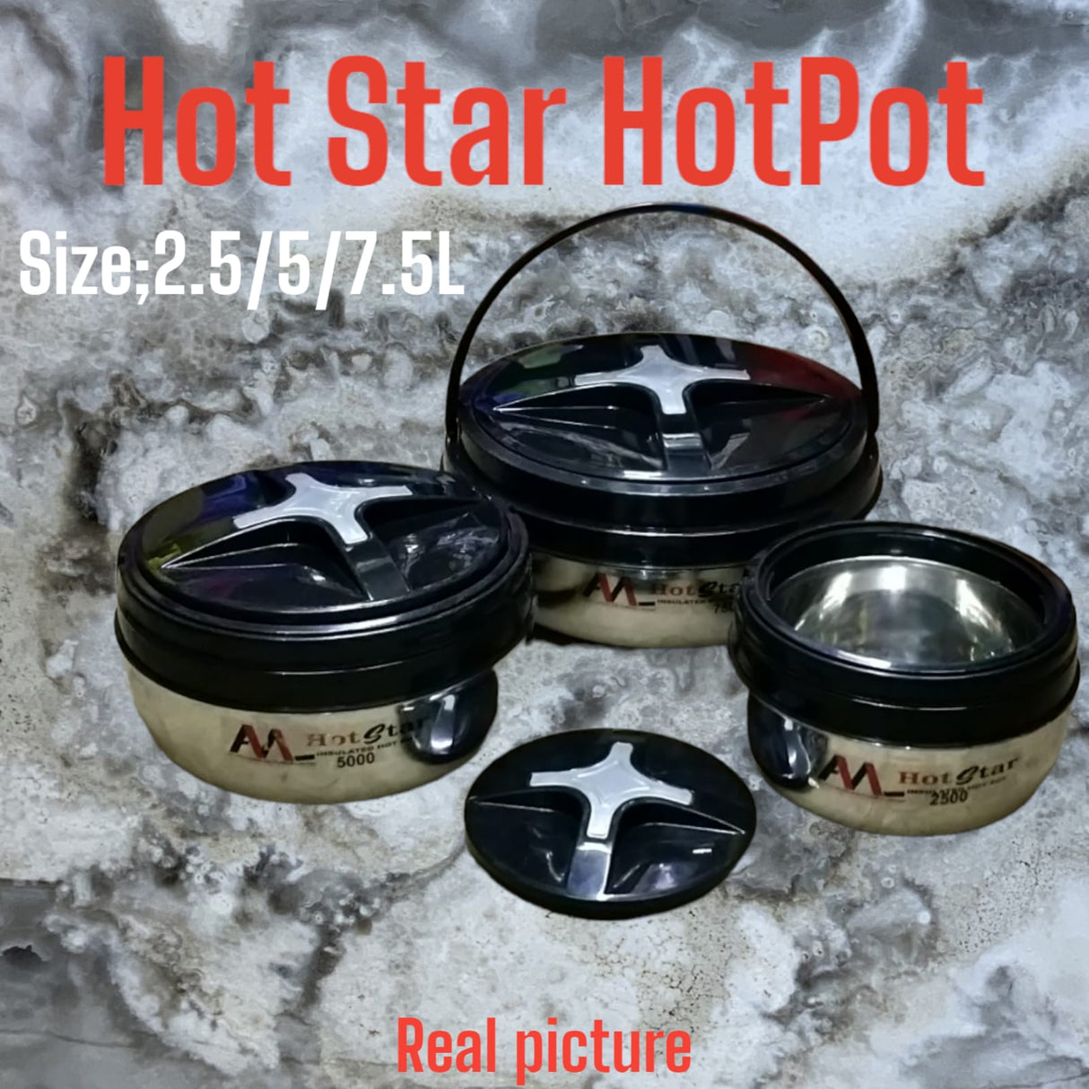 Hot Star Hot Pot 3Pc