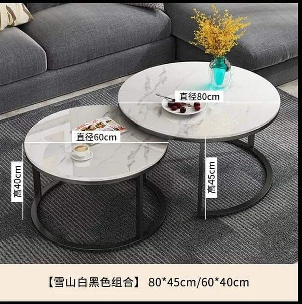 Pure Marble Nesting Tables
