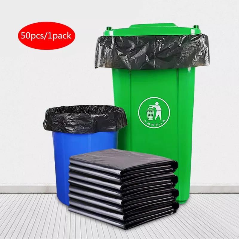 Large Size 50pcs Disposable Garbage/Trash bags