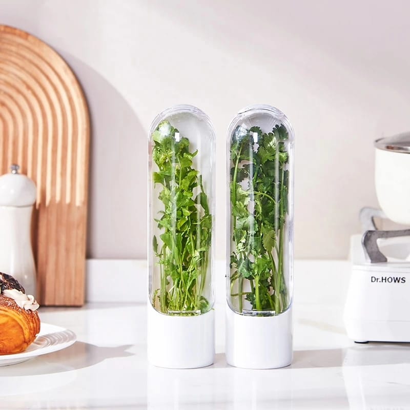 Herb and Vegetable Fresh-Keeping Cup kitchen Storage