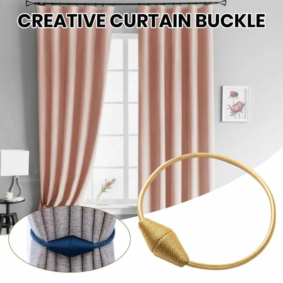 Magnetic Curtain Tiebacks 2pcs