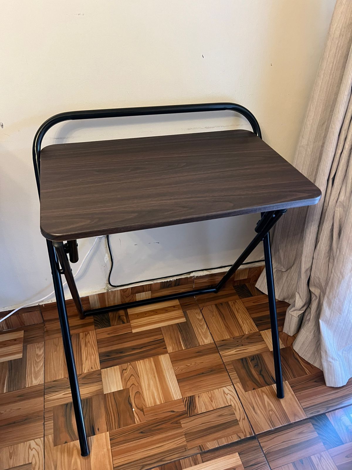 Space Saving Industrial Style Foldable Desk