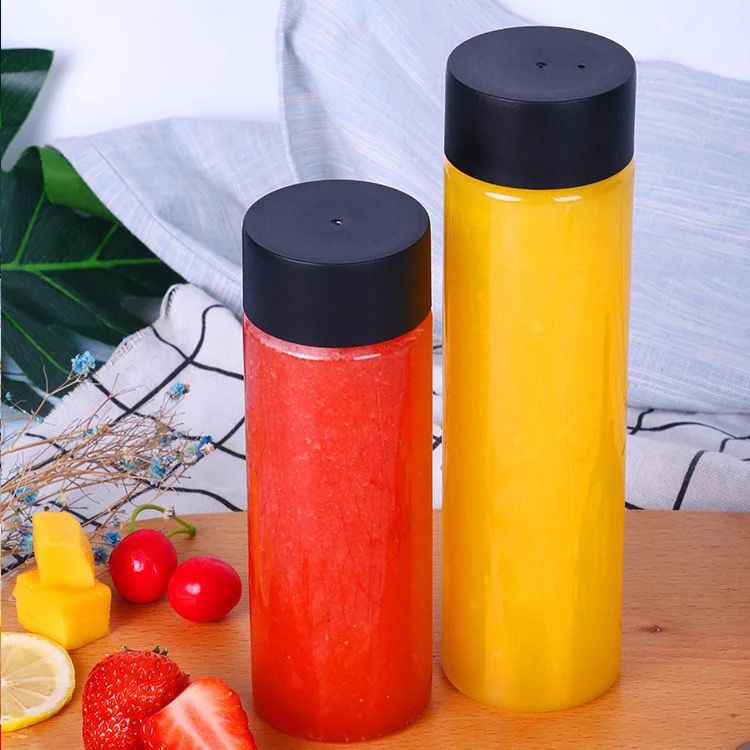 Set of 4 Reusable Juice Bottles | 480ml