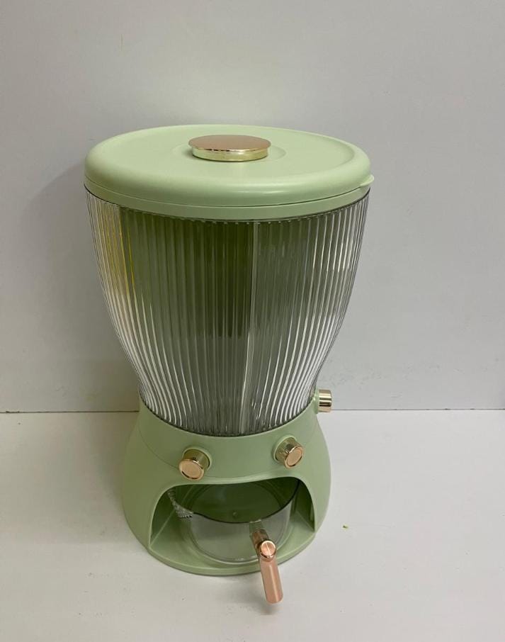 Partitioned rotation cereal dispenser