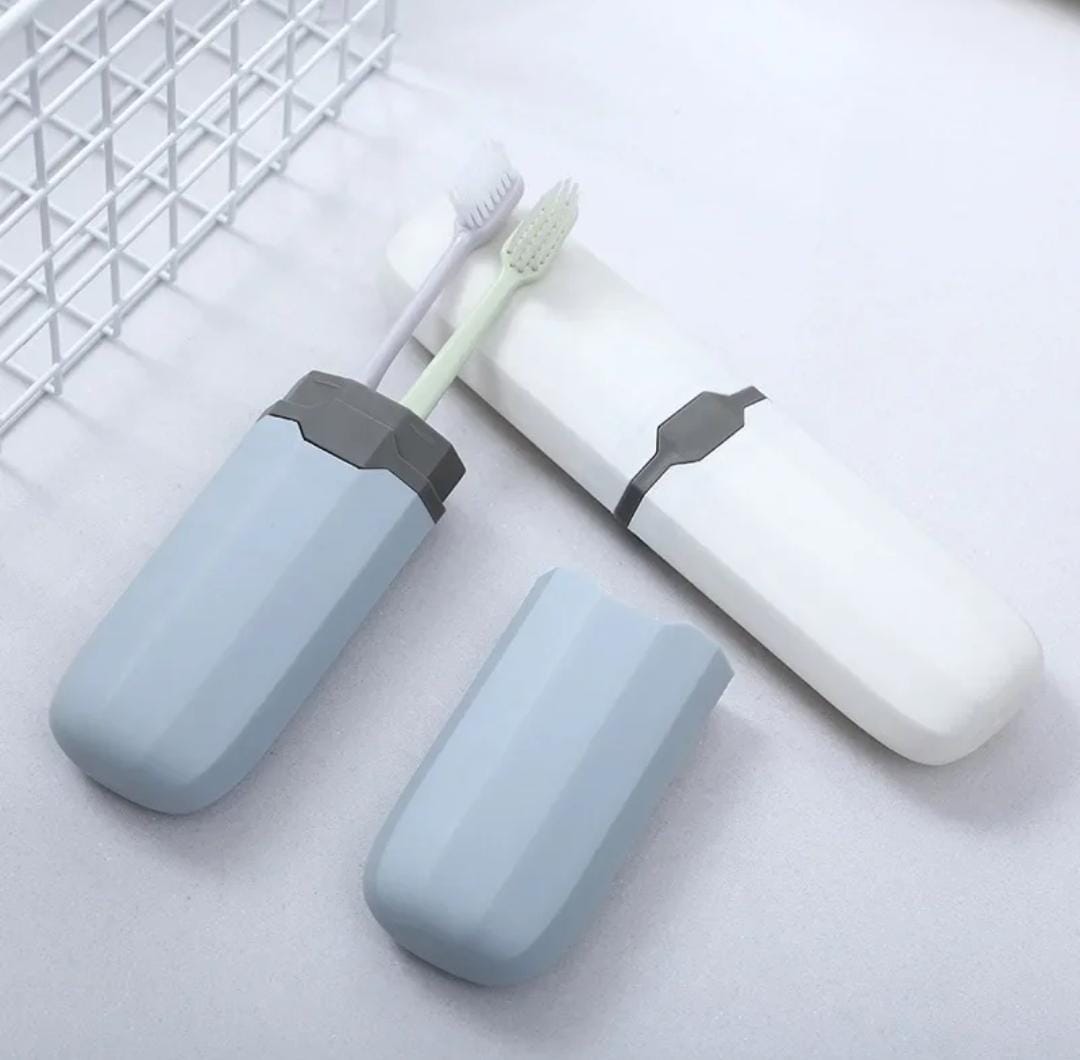 Creative portable tooth brush/paste Holder