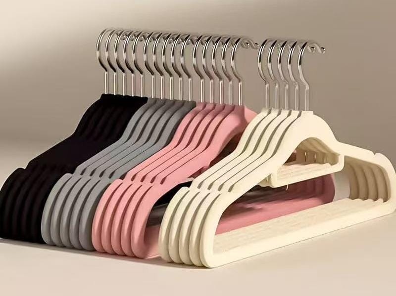 Luxury velvet antislip hangers 10pcs
