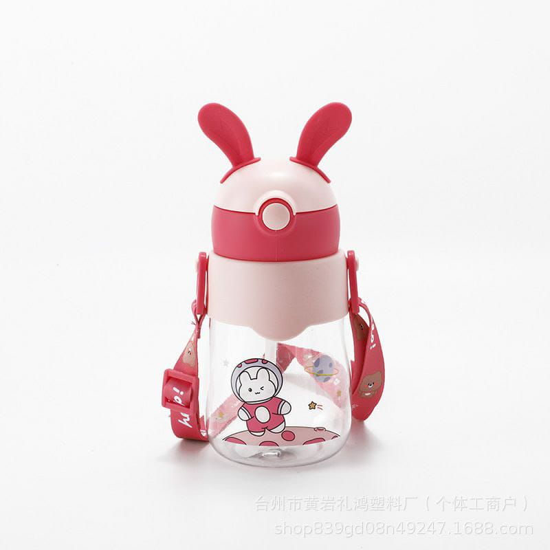 Rabbit ear baby water bottle