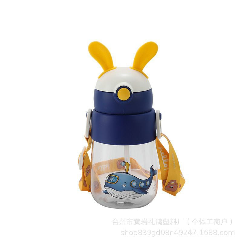 Rabbit ear baby water bottle
