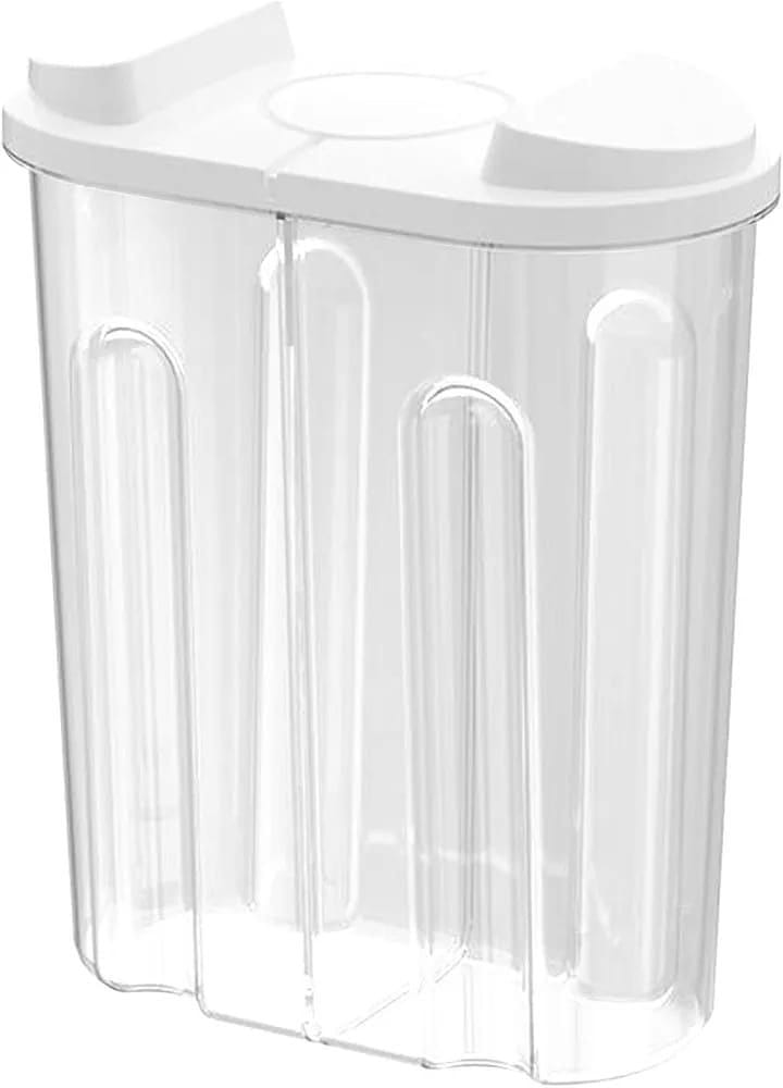 *Cereal Storage Container with Airtight Lids and 2 Compartments