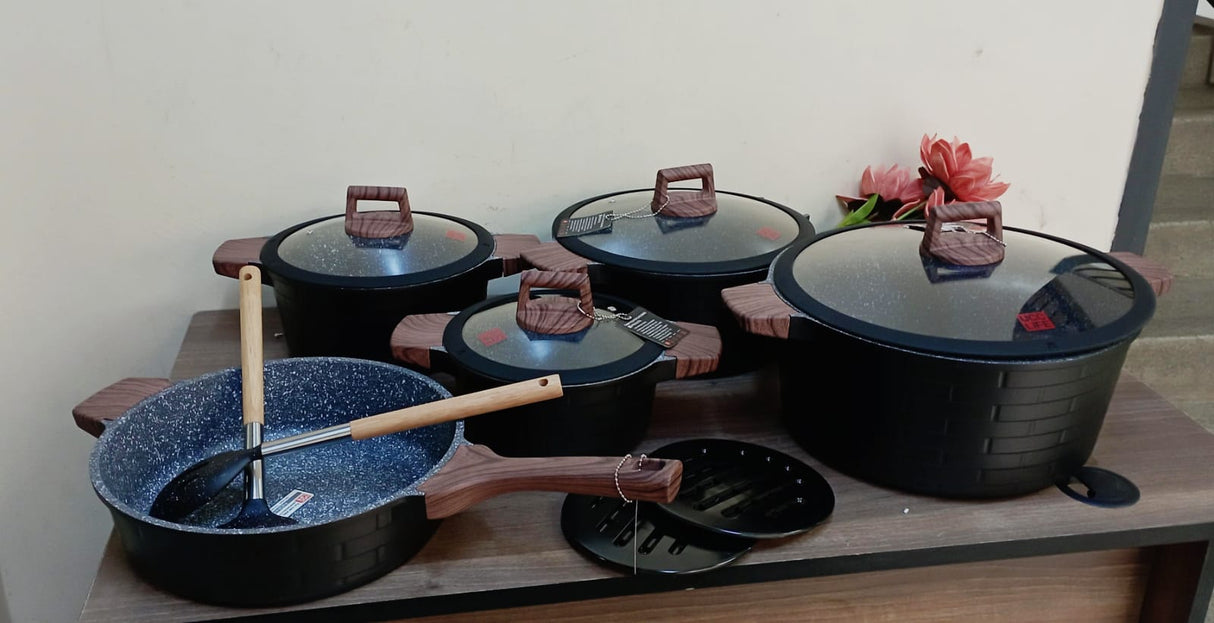BLOCK 13PCS GRANITE COATING KITCHEN COOKWARE SET