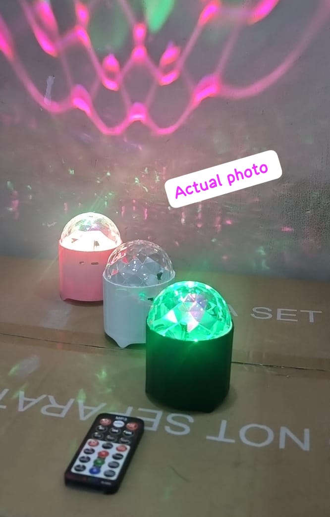 RECHARGEABLE Portable controlled bluetooth speaker mini music magic lamp 6w